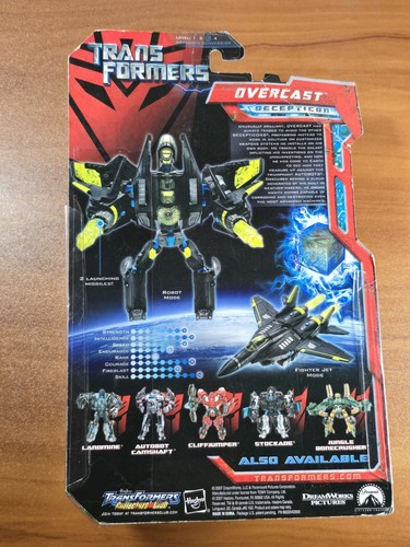 Transformers Allspark Power Overcast Deluxe Class Hasbro 2007 SEALED - Picture 6 of 6
