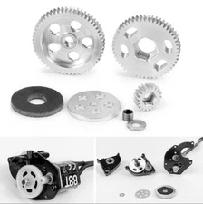 Metal Gearbox Gear for Axial SCX24 90081 AXI00001 AXI00002 1:24 RC Crawler Car