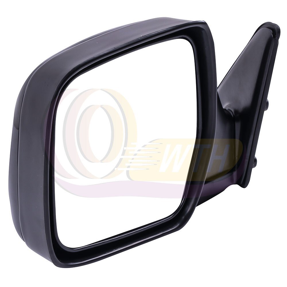 OCPTY Black Side Mirrors For Toyota Land Cruiser 1990-1997 - Manual Folding Non-Heated Pair