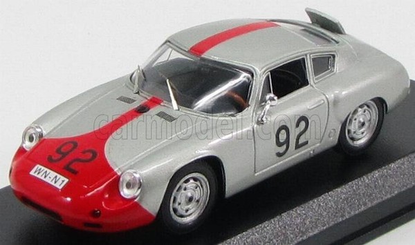 Best Model 1/43 Porsche Abarth Targa Florio 1961 Pucci Statisches Modell Diecast-image