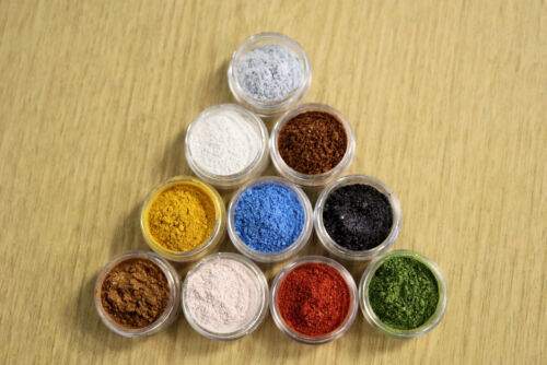 10 pack of 10g Epoxy Resin Metallic Pigment Powder Multipack 