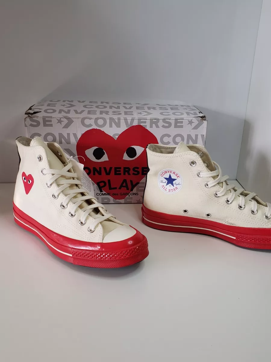 Converse Chuck All-Star 70 CDG Play Women&#039;s 10 Men&#039;s 8 eBay