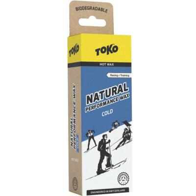 Toko Natural Performance Blue 120g Wax Wachs Heisswachs Bügelwachs