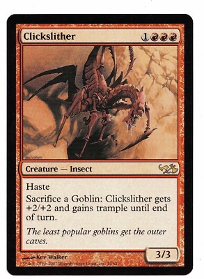 MTG Card: Clickslither 34/62 Duel Decks Elves vs Goblins Rare! NM