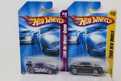 Hot Wheels USA Lange Karte Konvolut von 6 Autos - Siehe BILDER - No.09