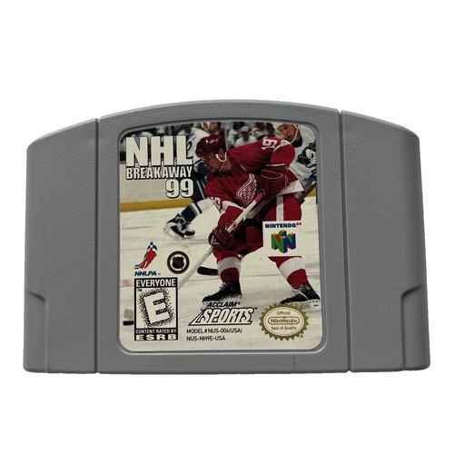 NHL 99 and NHL 98 Nintendo 64 ( 1998) Hockey Video Game- Tested | eBay