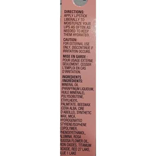 B Pure Hydrating Lipstick (2 ct) .12 oz ea. Infused w Rose Oil Designed - Picture 6 of 7