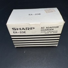 OEM SHARP EA-23E Replacement AC Adapter 8.5V-350mA For Use With Sharp Calculator
