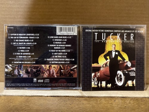JOE JACKSON: TUCKER - THE MAN & HIS DREAM ORIGINAL SOUNDTRACK CD! NR-MINT1 - Picture 3 of 9