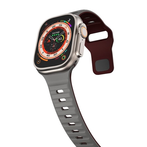 Correa de silicona con hebilla inversa para Apple Watch Serie 10 de 46 mm - Imagen 35 de 62