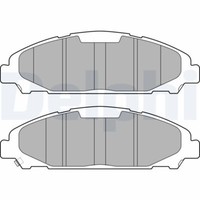 Delphi LP3255 Bremsbelagsatz, Scheibenbremse FüR Ford Usa