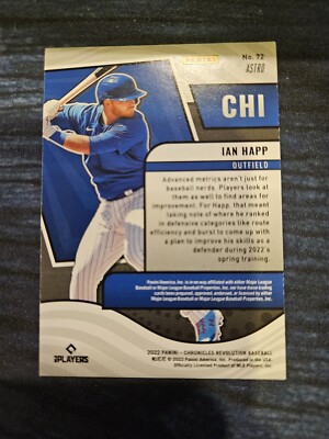 2022 Panini Chronicles - Revolution Astro #72 Ian Happ | eBay