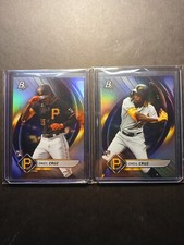 2022 Bowman Platinum Image Variation Oneil Cruz #78.2 RC + base Parallel RC #78