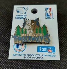 NBA Minnesota Timberwolves Pin Imprinted Products 1996 Vintage