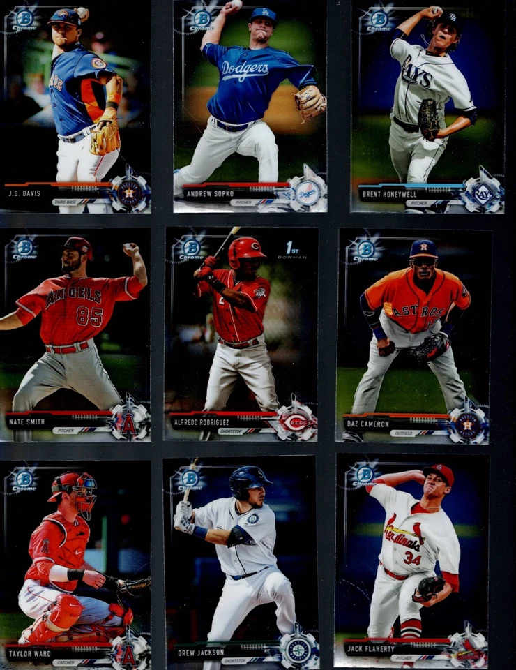 2017 BOWMAN CHROME PROSPECTS  Baseball CompleteYour Set BUY MORE SAVE MORE - Image 4 of 4
