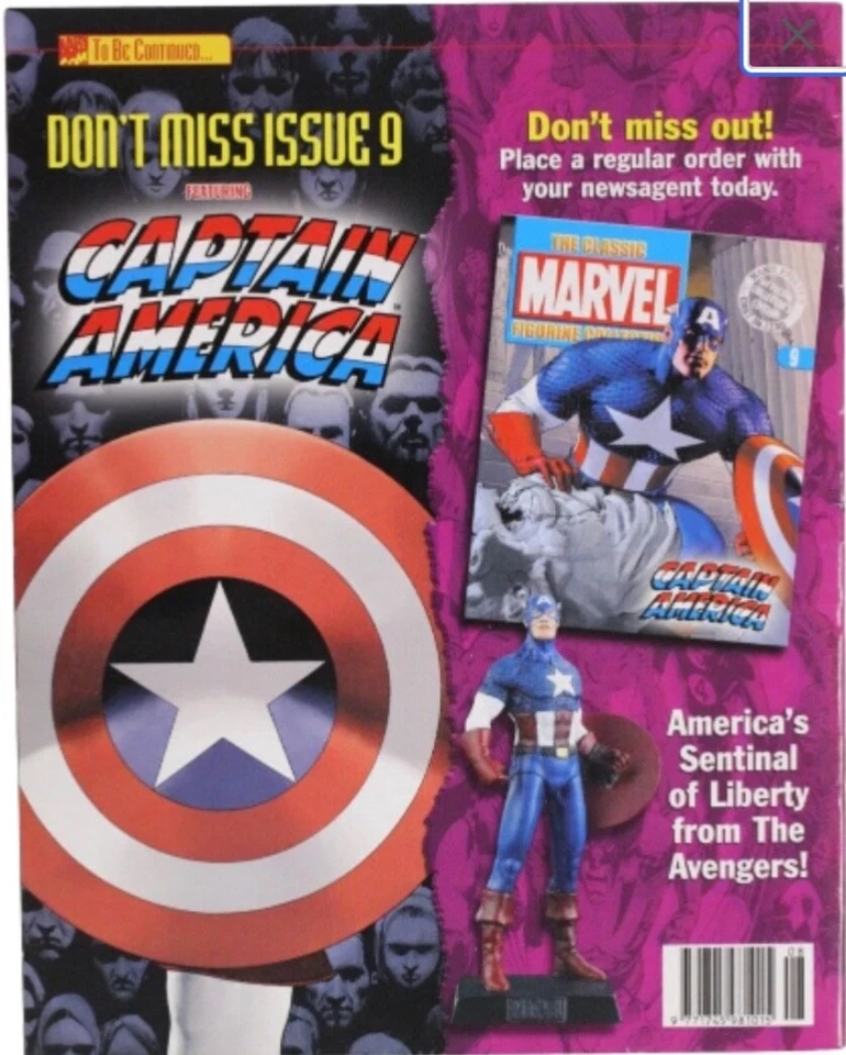 MARVEL The Classic Figurine Collection "Green Goblin” w/Eaglemoss Mag #8 Excl - Image 2 of 2