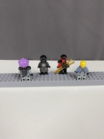Lego Minifigure Ninjago - 4 Lot - Nya Kai Puffer Shark - 70611 - Excellent