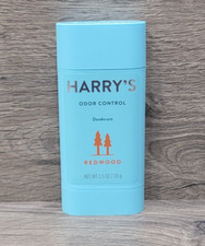 Harry's Odor Control Deodorant, Redwood, 2.5 OZ New