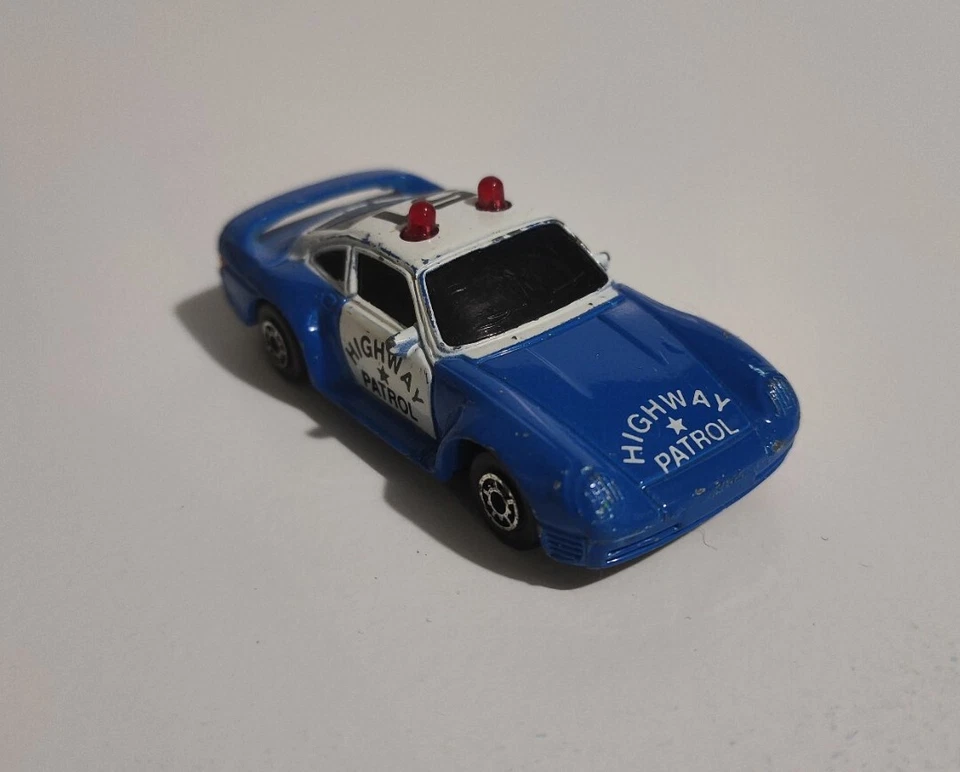 Maisto MC Toys Masterly 86-93 Porsche 959 Police Super Car Highway Patrol... - Imagem 3 de 4