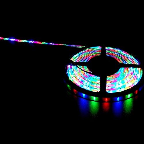 5M SMD RGB 3528 Waterproof IP65 300 LED Strip24 key Remote+12V 3A Power Supply - Picture 5 of 11