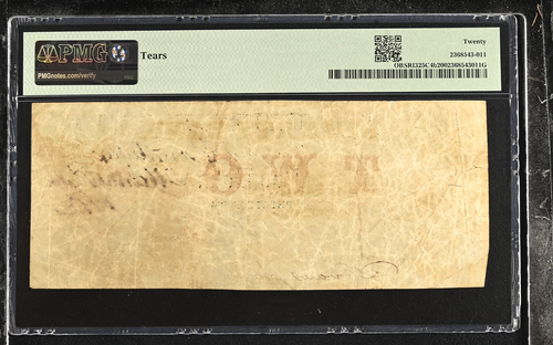 RI $2 PROVIDENCE Rhode Island Liberty Bank Dec 12 1858 PMG VF20 Haxby RI-325 C4b - Picture 7 of 7
