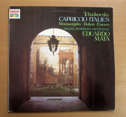 GL 84439 Tchaikovsky Capriccio Italien etc Eduardo Mata Dallas Symphony RCA NM - Picture 4 of 5