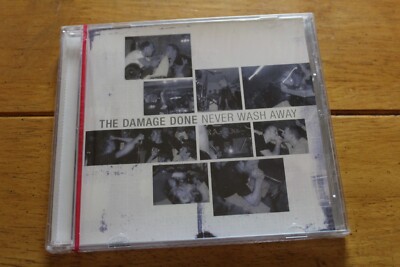 THE DAMAGE DONE - NEVER WASH AWAY (CD, WESTERN FRONT) [NEW SEALED] HARDCORE PUNK