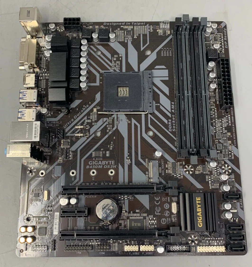 B450m ryzen 3000 sales