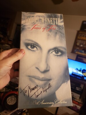 Signed Tammy Wynette 3 CD Box Set Tears Of Fire 25th Anniversary Collection 