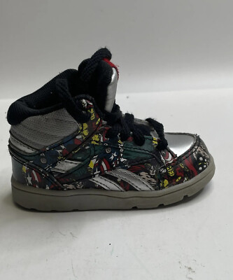 Reebok Marvel Multi Hero V61848 Size 4 Boys Toddler Athletic Shoes