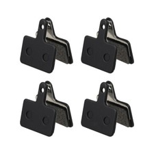 4 Pairs Resin Disc Brake Pads Bike Half Plate Silent Braking for Smooth Riding