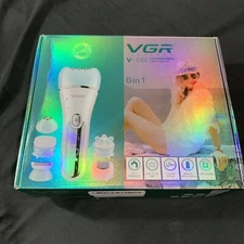 VGR V-733 Professional Ladies Grooming Kit 6-1 Epilator (Open Box)
