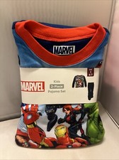 Marvel Boys Pajama Set Kids Size Small 6/7