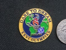 KIWANIS Dare To Dream 1996 Atlanta Olympic Collectible Lapel Pin