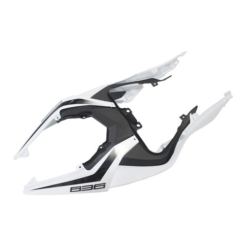 ABS Plastic Bodywork for Kawasaki Ninja ZX6R 2019 - 2023 Fairing Kit White Grey - Foto 10 di 10