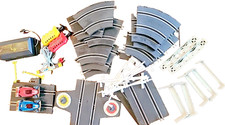 Slot Car Racing Super - Speed Raceway Set With 2 Working Cars See Description