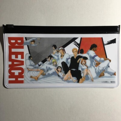 Japan Anime BLEACH Full color pouch fashionable items White difficult to obtain