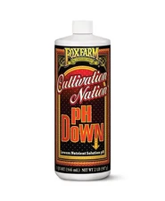FoxFarm Cultivation Nation pH Down - Liquid Nutrient Solution Adjuster for Hy...