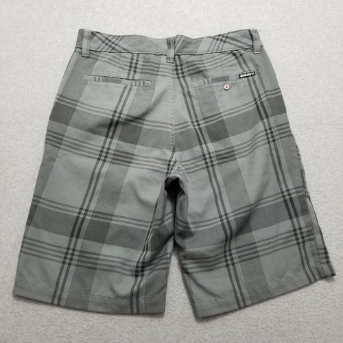 Rusty Shorts Mens 32 Gray Plaid Casual Pockets Chino Outdoor Lightweight - Picture 7 of 9
