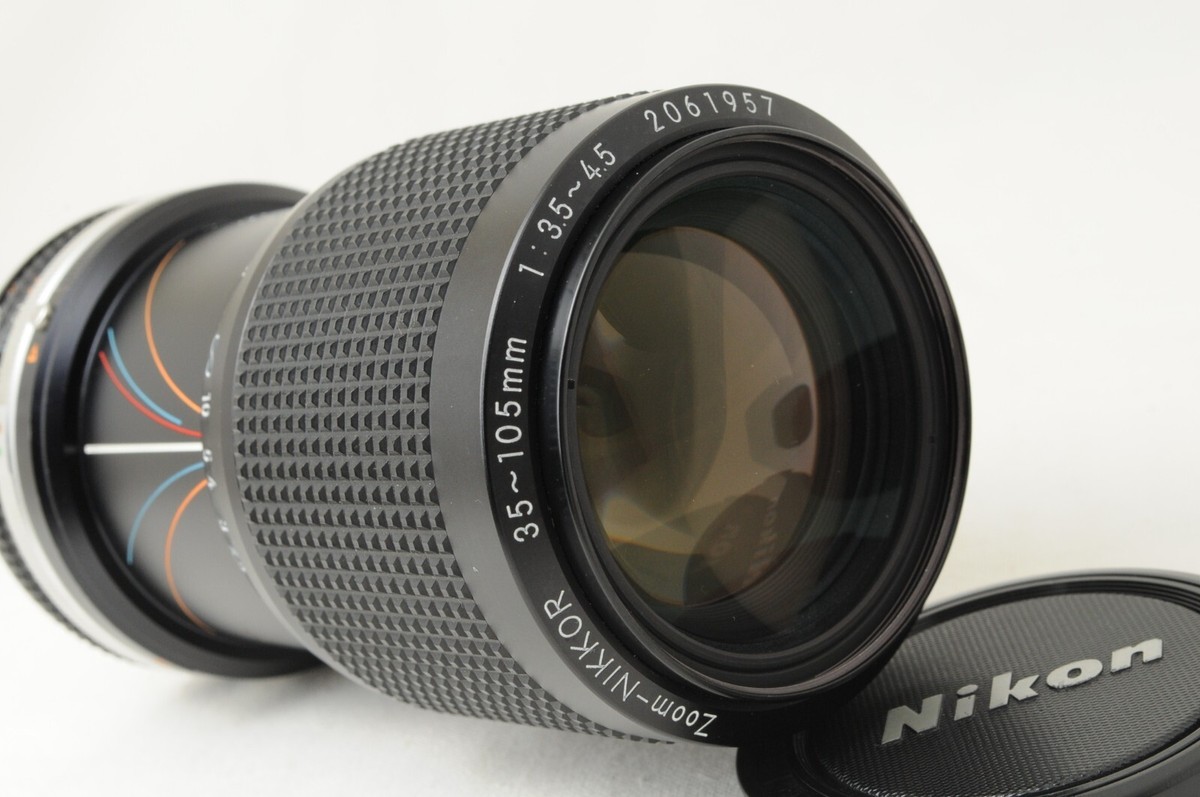 EXC+5] Nikon Ai-s Ais Zoom Nikkor 35-105mm f/3.5-4.5 MF Lens