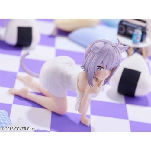 Hololive Produktion Relax Time Nekomata Okayu Figur Vtuber Preis BANPRESTO Spielzeug - Bild 12 von 12