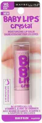 1 Maybelline Baby lips Crystal #145 BEAM OF BLUSH