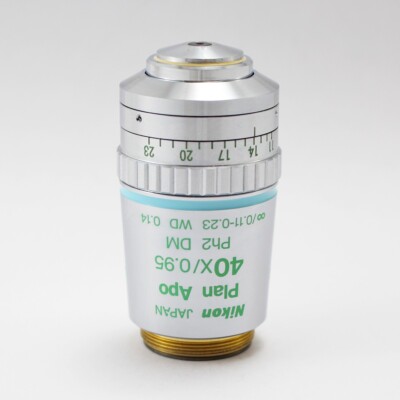 Nikon Objektiv Plan Apo 40x/0.95 Ph2 DM   /0.11-0.23 WD 0.14 (Deckglaskorrektur)