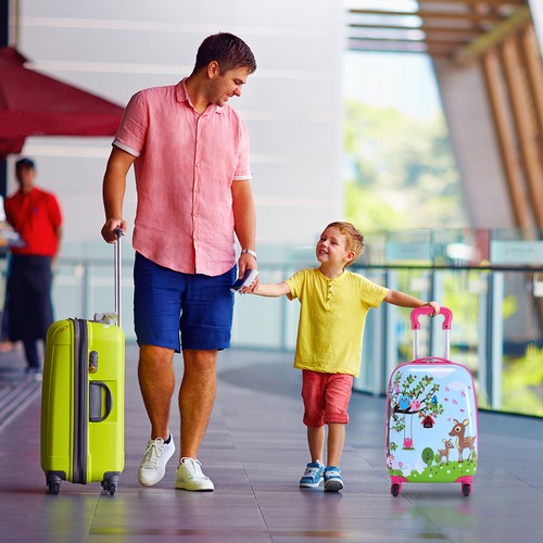 2PC 13" 16" Kids Luggage Set Suitcase Backpack School Travel Carry On Bag Gift - Picture 3 of 11