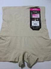 NWT Maidenform Womens Size 2XL Shaping Bottom Beige Smooth Tummy Lingerie