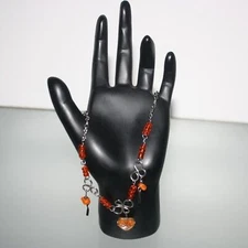 Shades of Orange Bracelet Women's Boho Fashion Jewelry New