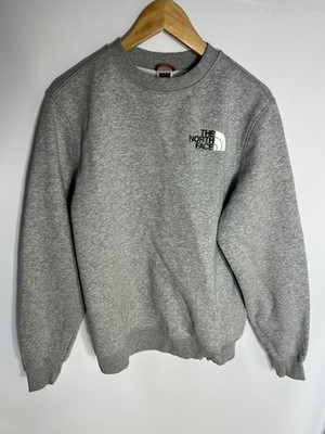 North Face Sweatshirt Simple Dome Crew | Herren | Grau/Schwarz | Medium