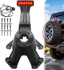 Spare Tire Holder Bracket Tire Carrier Rack for Jeep Wrangler JK 2007-2018