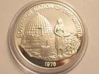 Vintage .8 oz .999 silver round, 1976 Sovereign Nation of the Wichita