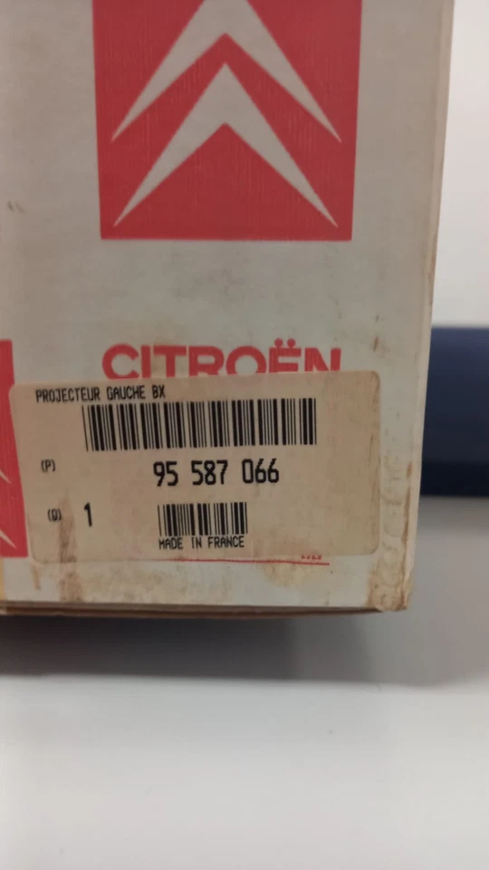 95587066 FARO FANALE PROIETTORE SINISTRO -ORIGINALE- CITROEN BX 1983-1995 - Imagen 4 de 4